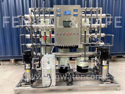 Система очистки воды ионной реакции 200GPM, водоочистка завода EDI