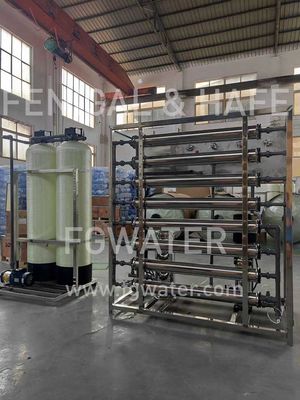 Жидкие системы водоочистки обратного осмоза дизайна 600-18000gpd коммерчески