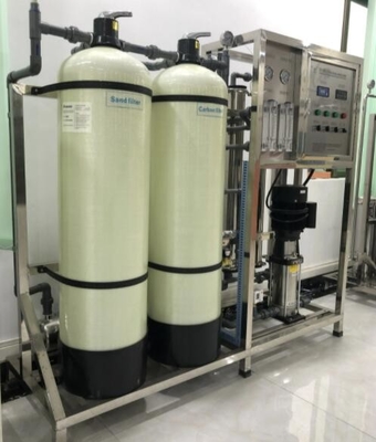 Система 1000l/H водоочистки обратного осмоза Ce Ro углерода стальная