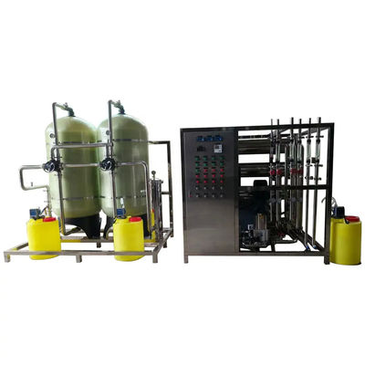 Двойной проход RO 1500L/H EDI Ультрачистый водяной станок для промышленности