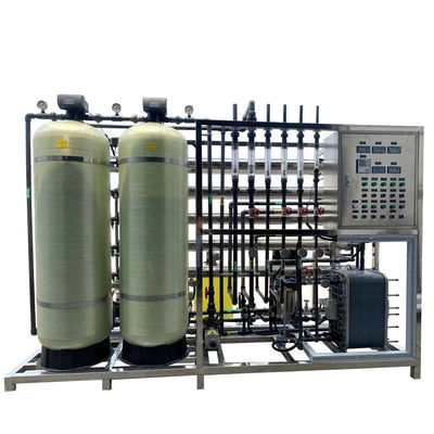 Двойной проход RO 1500L/H EDI Ультрачистый водяной станок для промышленности