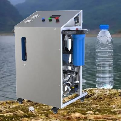 Мобильная система очистки воды RO Мембранное опреснительное устройство с водяным насосом