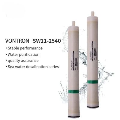 Мембраны обратного осмоса для опреснения морской воды серии Vontron SW