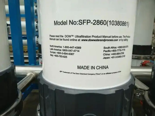 Длинный срок службы мембраны DOW UF Мембраны SFP-2860 / SFD-2860 для поверхностных вод