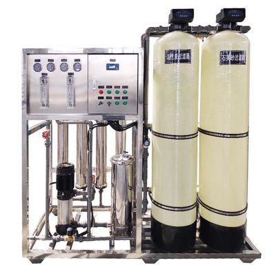 2TPH 3.0kW-380-415V 2xFRP Танки Соленая вода Водопровод с обратным осмосом