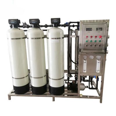 2TPH 3.0kW-380-415V 3xFRP Танки Соленая вода Водопровод с обратным осмосом