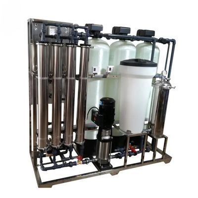 2TPH 3.0kW-380-415V 3xFRP Танки Соленая вода Водопровод с обратным осмосом
