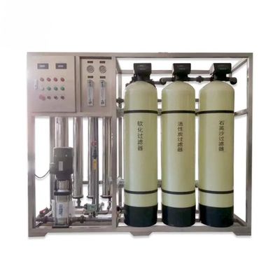 2TPH 3.0kW-380-415V 3xFRP Танки Соленая вода Водопровод с обратным осмосом