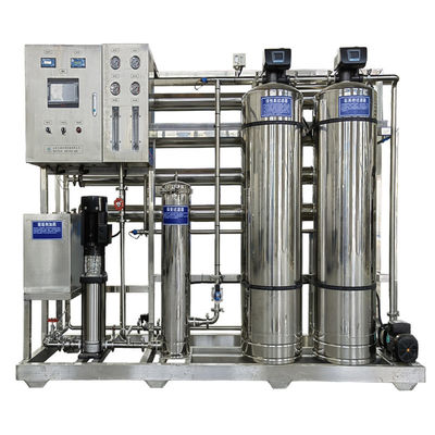 2TPH 3.0kW-380-415V 2xSS304 Танки Соленая вода Водопровод с обратным осмосом