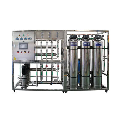 2TPH 3.0kW-380-415V 3xSS304 Танки Соленая вода Водопровод с обратным осмосом