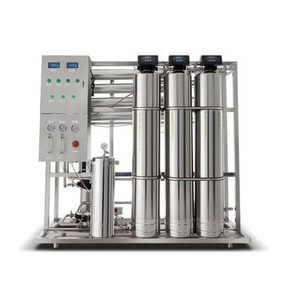 1.5TPH 3.0kW-380-415V 3xSS304 Танки Соленая вода Водопровод с обратным осмосом