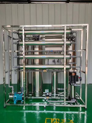 1.5TPH 3.0kW-380-415V 3xSS304 Танки Соленая вода Водопровод с обратным осмосом
