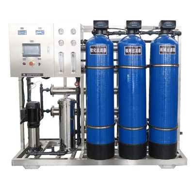3TPH 5.5kW-380-415V 3xFRP Танки Соленая вода Водопровод с обратным осмосом