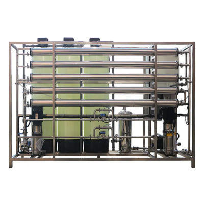 4TPH 5.5kW-380-415V 3xFRP Танки Соленая вода Водопровод с обратным осмосом