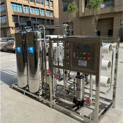 4TPH 5.5kW-380-415V 2xSS304 Танки Соленая вода Водопровод с обратным осмосом