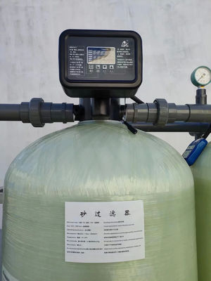 4TPH 5.5kW-380-415V 2xFRP Танки Соленая вода Водопровод с обратным осмосом