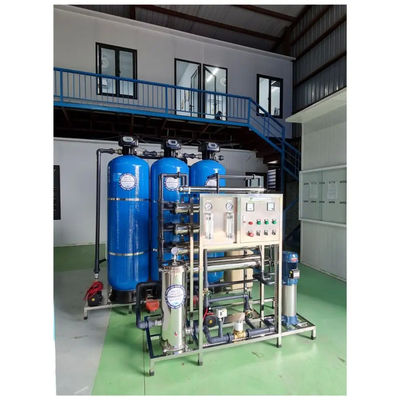 6TPH 7.9kW-380-415V 3xFRP Танки Соленая вода Водопровод с обратным осмосом