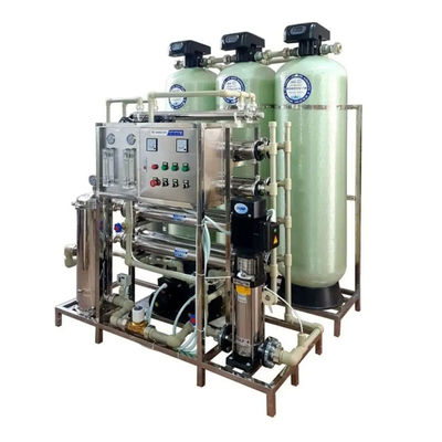 6TPH 7.9kW-380-415V 3xFRP Танки Соленая вода Водопровод с обратным осмосом
