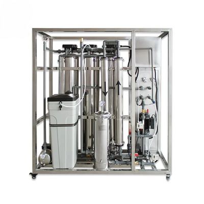 Настраиваемые резервуары 250L / H 3xSS304 Соленая вода Водопровод с обратным осмосом