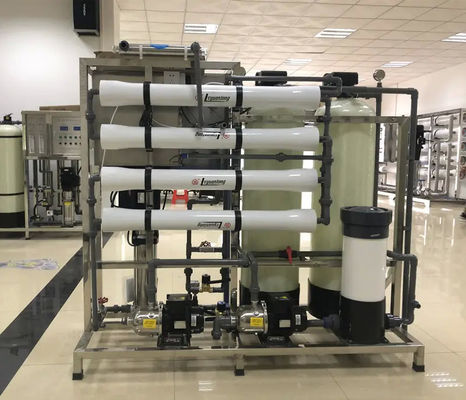 Оптимизированный дизайн 1TPH 3xFRP резервуары Водопровод с обратным осмосом