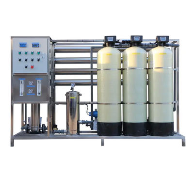 2TPH 3xFRP резервуары Водопровод с обратным осмосом для производства продуктов питания и напитков