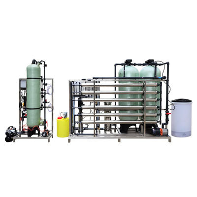 3TPH 5.5kW-380-415V FRP резервуары Соленая вода Водопровод с обратным осмосом