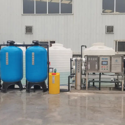 4TPH FRP резервуары Соленая вода Водопровод с обратным осмосом для скважин