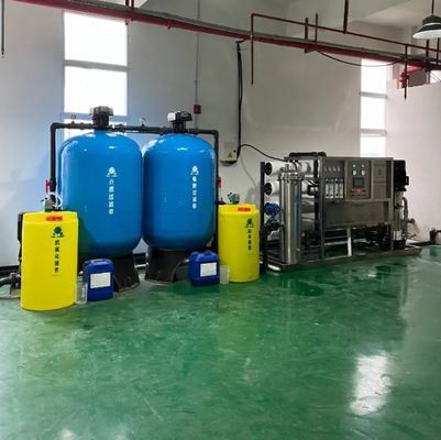 4TPH FRP резервуары Соленая вода Водопровод с обратным осмосом для скважин