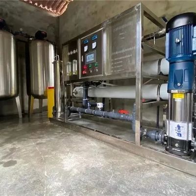 4TPH 415V SS304 Танки Соленая вода Водопровод с обратным осмосом