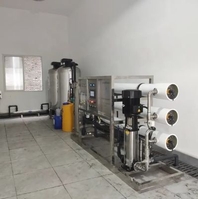 4TPH 415V SS304 Танки Соленая вода Водопровод с обратным осмосом