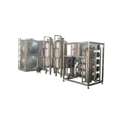5TPH SS304 Танки RO Система очистки для промышленных процессов воды