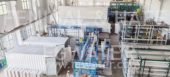 1,500 м3/день Desal BWC1500 Ультранизкоэнергетический промышленный BWRO для зеленого выбора для мегапроектов