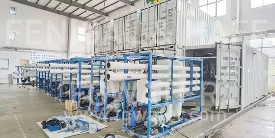 1,500 м3/день Desal BWC1500 Ультранизкоэнергетический промышленный BWRO для зеленого выбора для мегапроектов