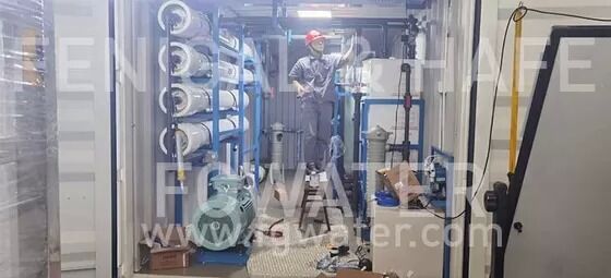 1,500 м3/день Desal BWC1500 Ультранизкоэнергетический промышленный BWRO для зеленого выбора для мегапроектов