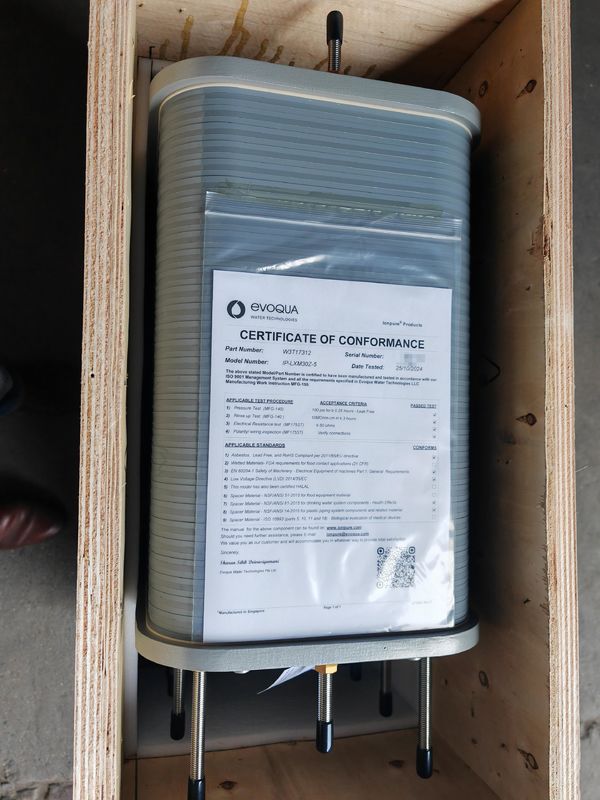 Ionpure CEDI IP-LXM30Z-5 EDI модуль 3,3-5,11 м3/ч Поток