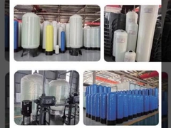 1454-дюймовый резервуар из стекловолокна из ПФР диаметром 350 × 1400 мм и пропускной способностью 2,5 - 3,0 Т/ч